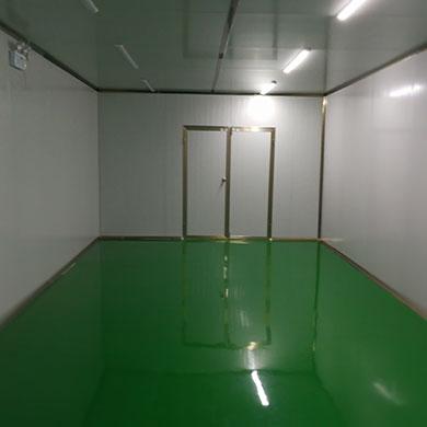 無塵噴油車間